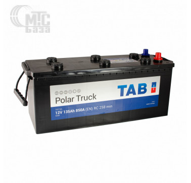 Аккумулятор на грузовик TAB Polar Truck [487912] 6СТ-135 Ач L EN850 А 509x175x208мм без борта